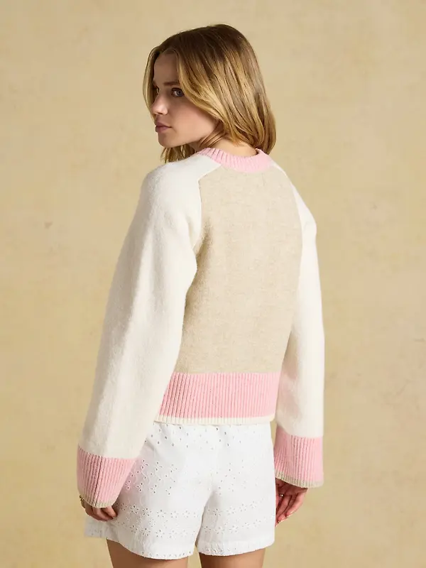 Joules Women's Nora Cardigan - Cream Image 3