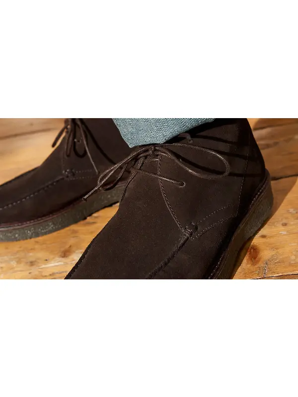 Oliver Sweeney Men's Xixona Calf Suede Moccasin Boots - Chocolate Image 6
