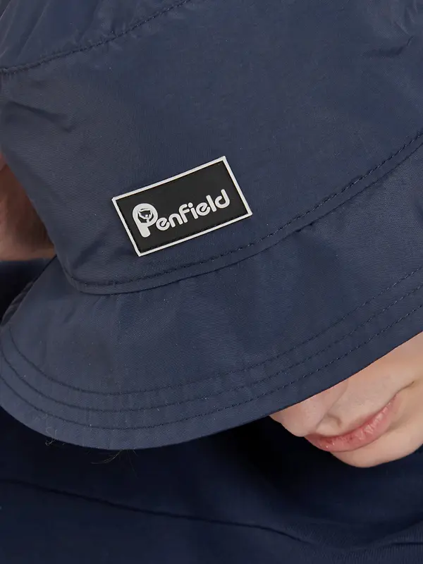 Penfield Nylon Bucket Hat - Navy Blue Image 3