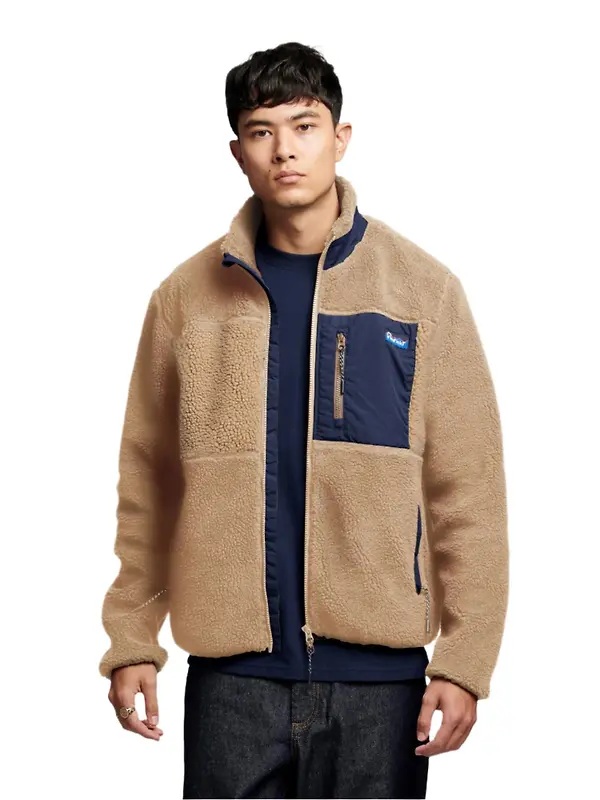 Penfield Men's Mattawa Fleece Jacket - Chinchilla Image 1