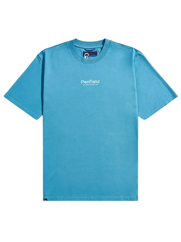 Penfield Men's Circle Landscape T-Shirt - Niagara Image 1