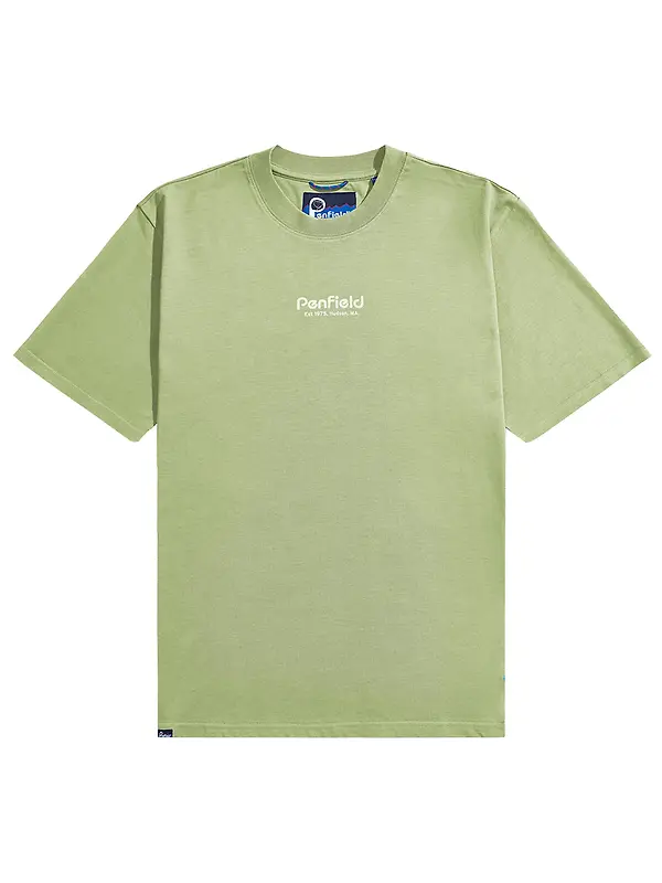 Penfield Men's Circle Landscape T-Shirt - Mistletoe Image 1