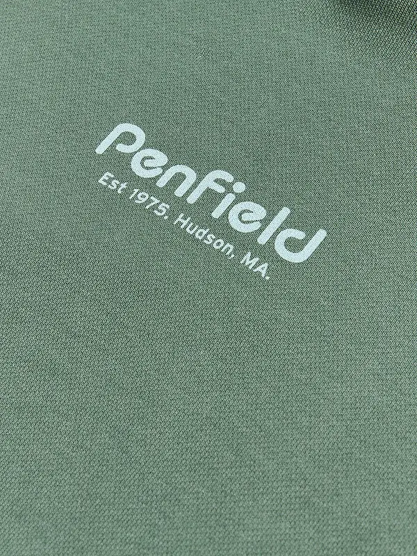 Penfield Men's Circle Landscape Hoodie - Dark Forest Image 13