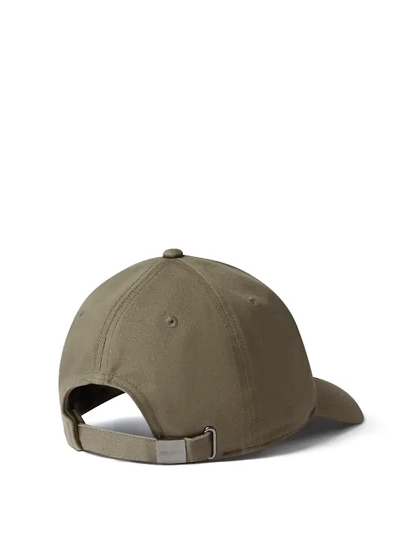 Belstaff Cotton Phoenix Logo Cap - Khaki Green Image 3