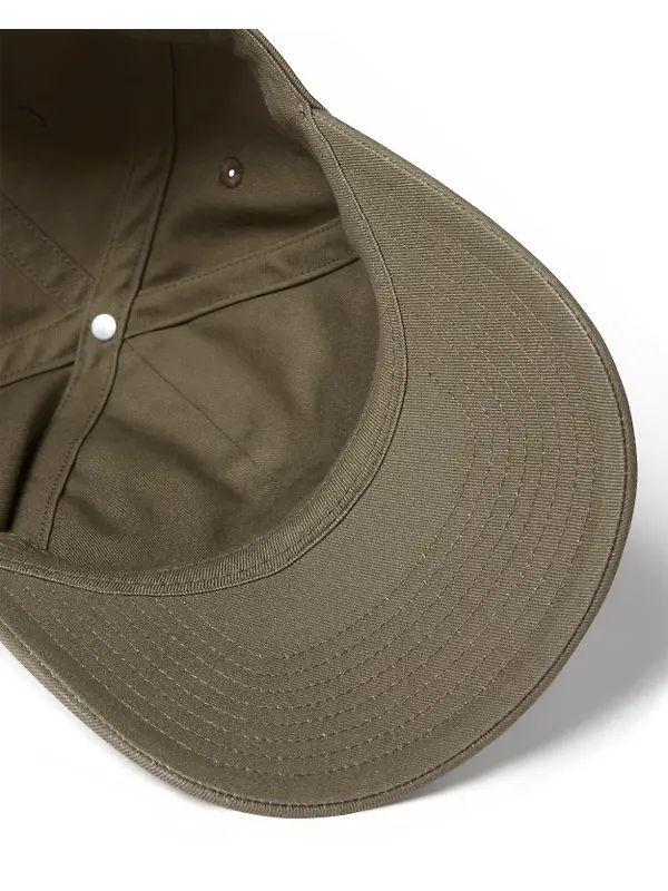 Belstaff Cotton Phoenix Logo Cap - Khaki Green Image 4