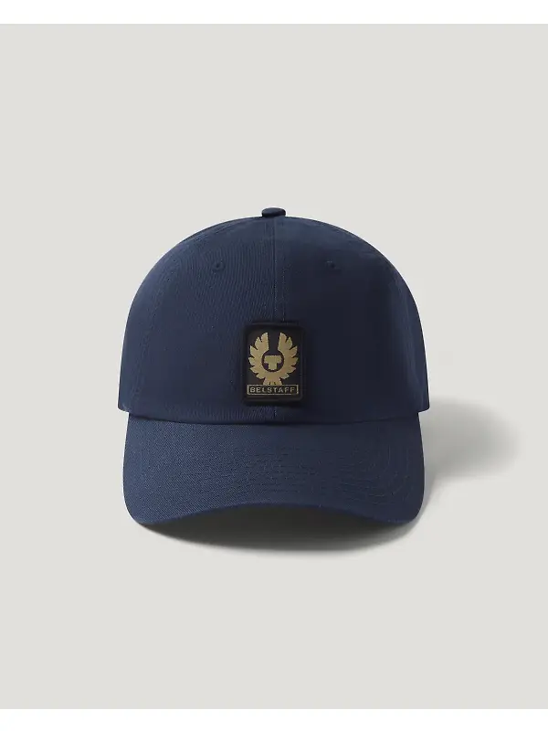 Belstaff Cotton Phoenix Logo Cap - Navy Image 2