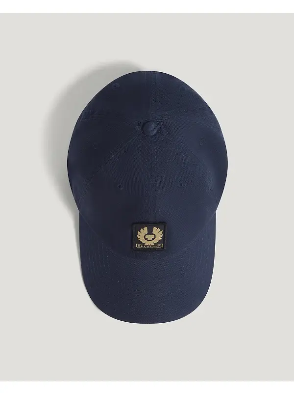 Belstaff Cotton Phoenix Logo Cap - Navy Image 3