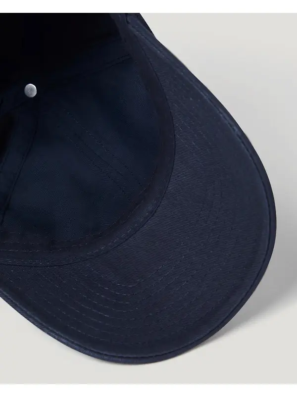 Belstaff Cotton Phoenix Logo Cap - Navy Image 5