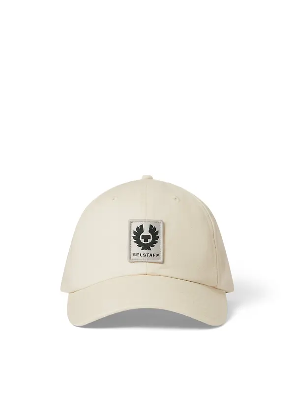 Belstaff Cotton Phoenix Logo Cap - Pale Stone Image 2