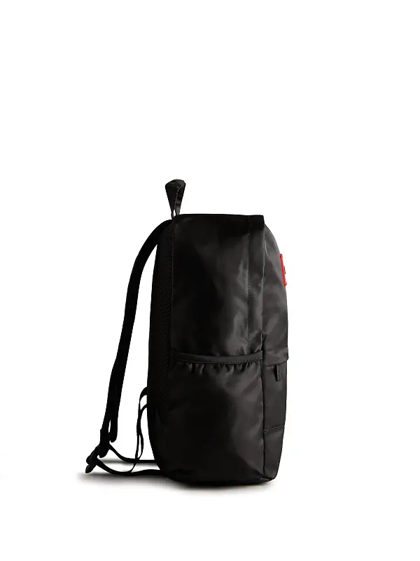 Hunter Original Small Nylon Backpack - Black Image 3