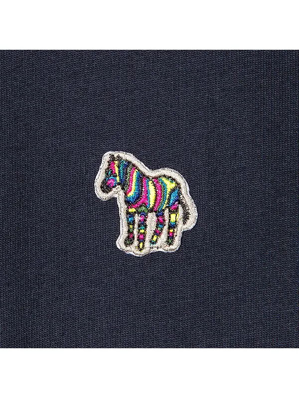 PS By Paul Smith Men's Cotton Zebra Logo T-Shirt - Navy Image 2