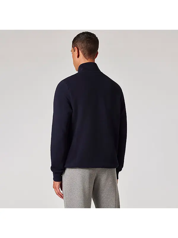 PS By Paul Smith Men's Cotton Zebra Logo Zip-Neck Sweatshirt - Navy Image 3