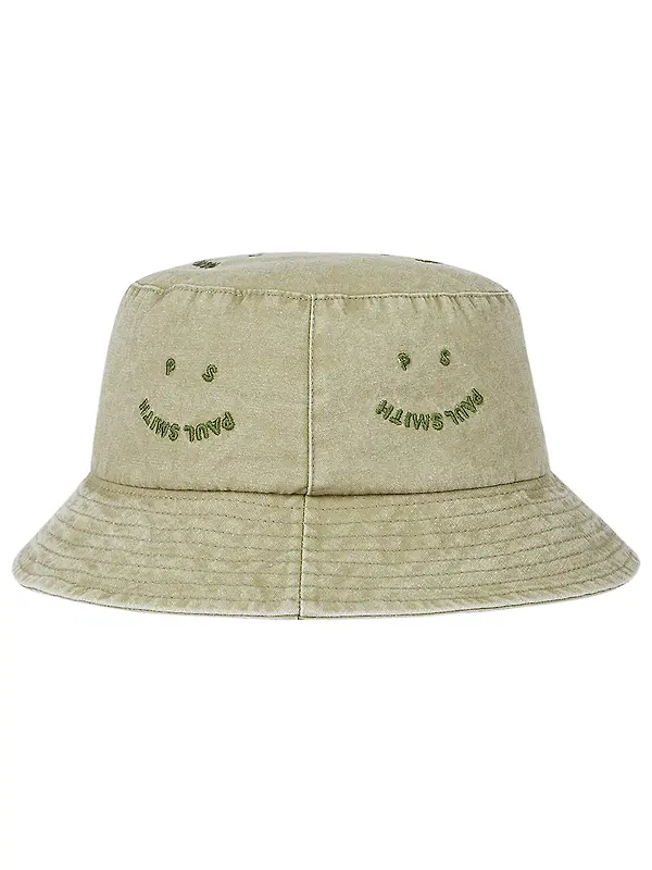 PS By Paul Smith Men's Happy Bucket Hat - Green Image 1