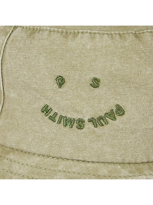 PS By Paul Smith Men's Happy Bucket Hat - Green Image 3