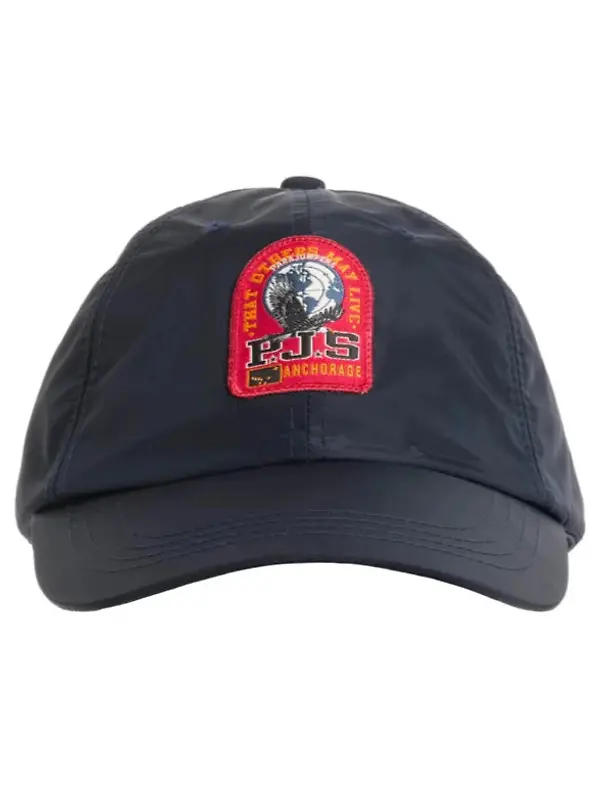 Parajumpers Patch Baseball Cap - Blue Navy Image 2