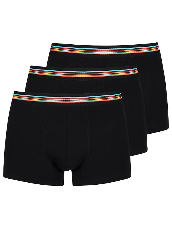 Paul Smith Men's 3 Pack Trunks - Black Image 1