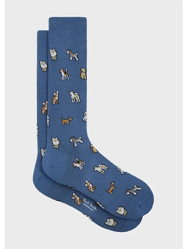 Paul Smith Men's Kyoto Dog 3 Pack Socks - Mix Image 2