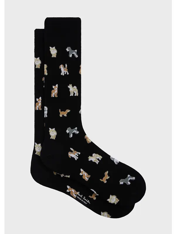 Paul Smith Men's Kyoto Dog 3 Pack Socks - Mix Image 3