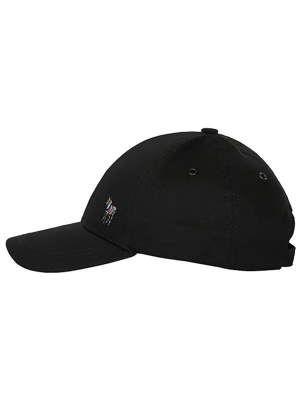 Paul Smith Men's Zebra Cap - Black Image 1