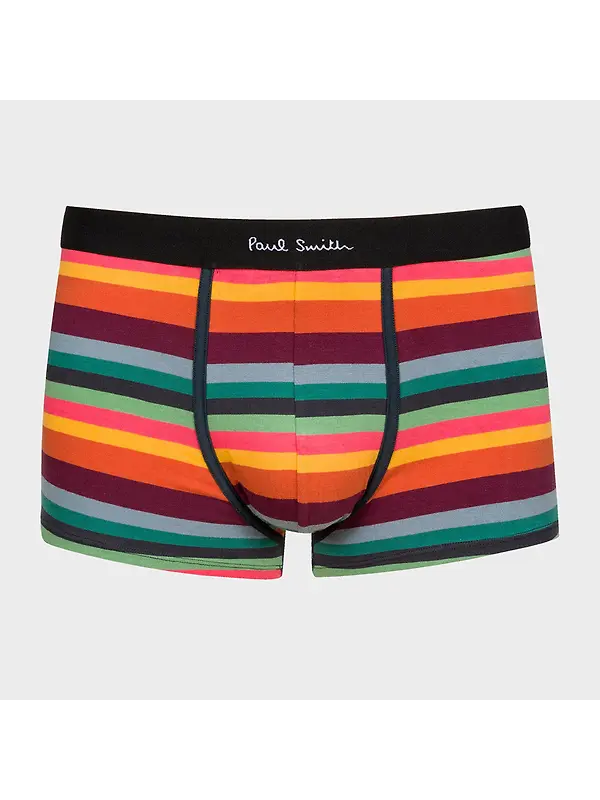 Paul Smith Men's 'Artist Stripe' Boxer Briefs / Trunks 3 Pack - Multicolour Image 3