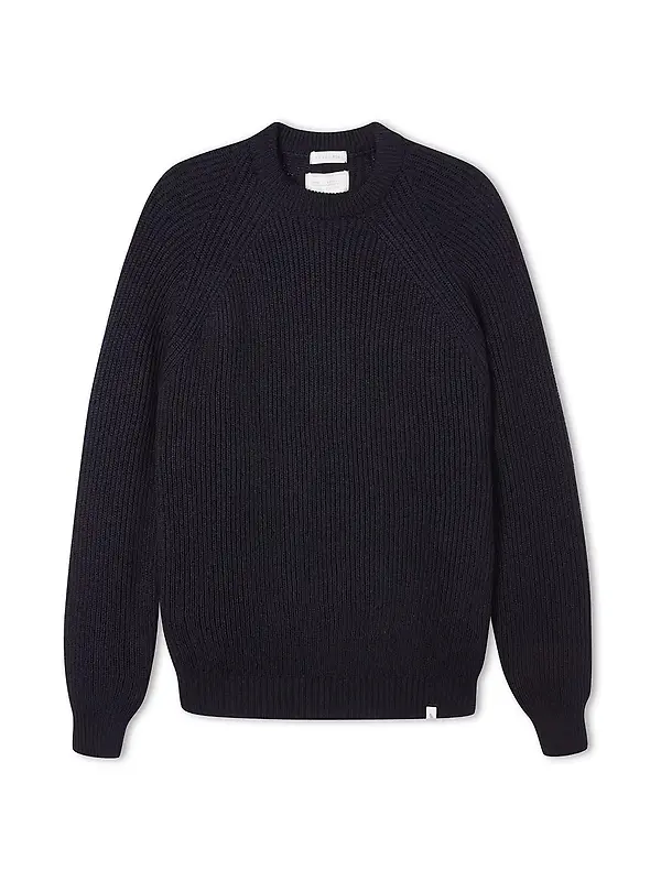 Peregrine Men's Ford Made In England Crew Jumper - Navy Image 1