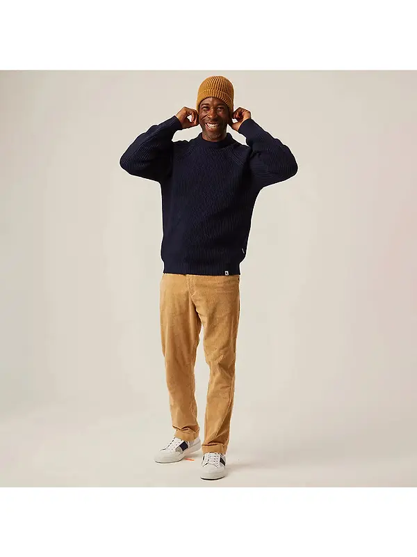 Peregrine Men's Ford Made In England Crew Jumper - Navy Image 3