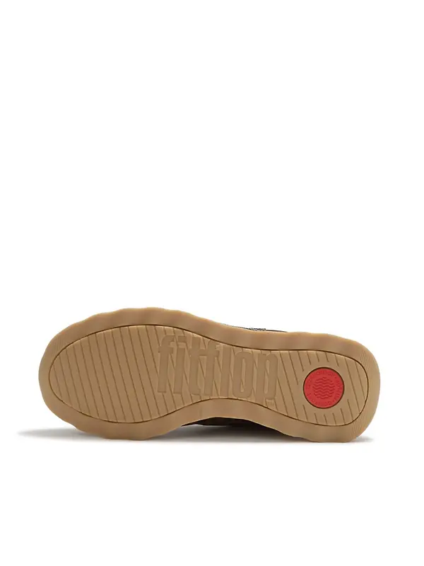 FitFlop Women's Retro-Q FF Suede Trainers - Leopard Print Image 9