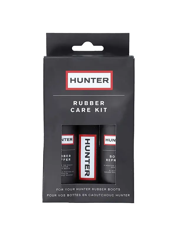 Hunter Rubber Boot Care Kit - Black Image 1
