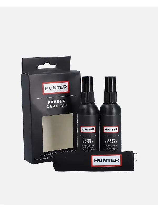 Hunter Rubber Boot Care Kit - Black Image 2