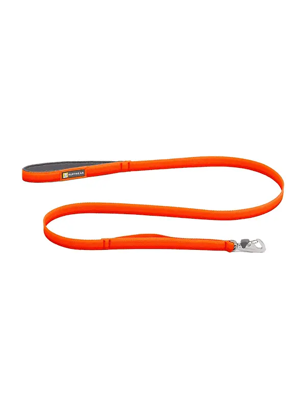 RUFFWEAR Front Range Dog Lead - Blaze Orange Image 1