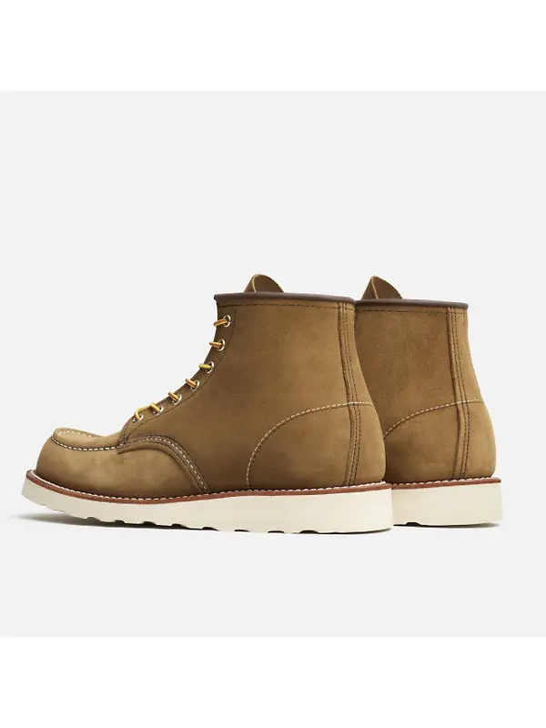 Red Wing Classic Moc Toe 6" Boot Mohave Leather - Olive - Style 8881 Image 3