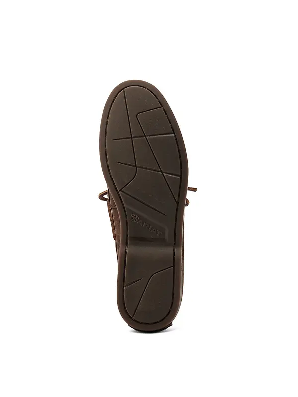 Ariat Women's Antigua Boat Shoes - Chocolate Brown Image 6