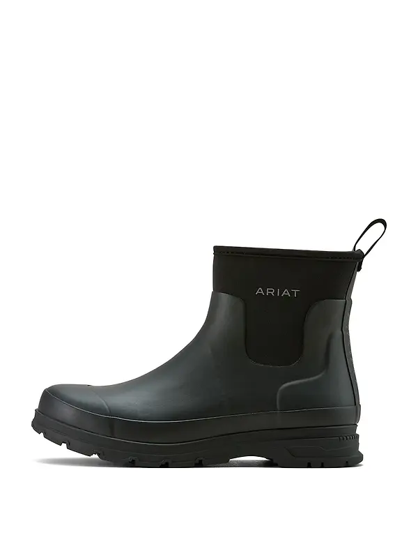 Ariat Men's Kelmarsh Shortie Rubber Boots - Black Image 3