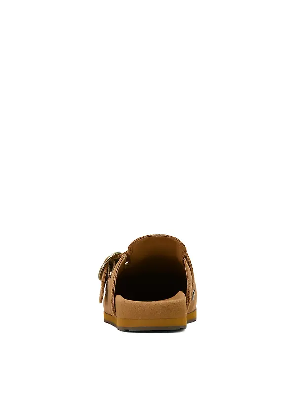 Ariat Women's Country Mules - Caramel Suede Image 4