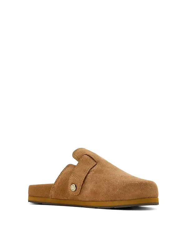 Ariat Women's Country Mules - Caramel Suede Image 2