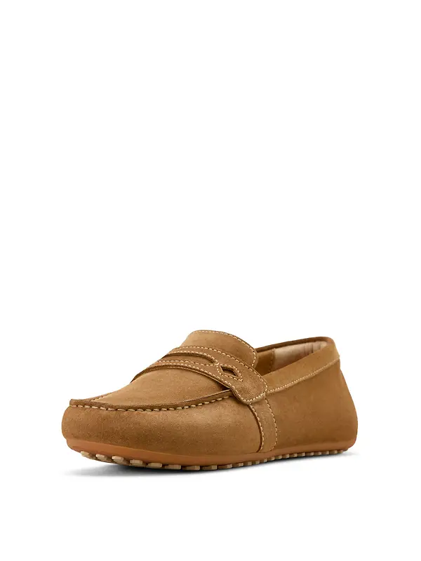 Ariat Women's Selene Driving Shoes - Caramel Suede Image 2