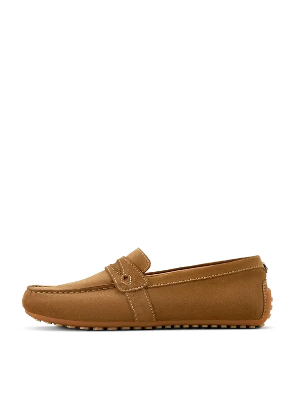 Ariat Women's Selene Driving Shoes - Caramel Suede Image 5