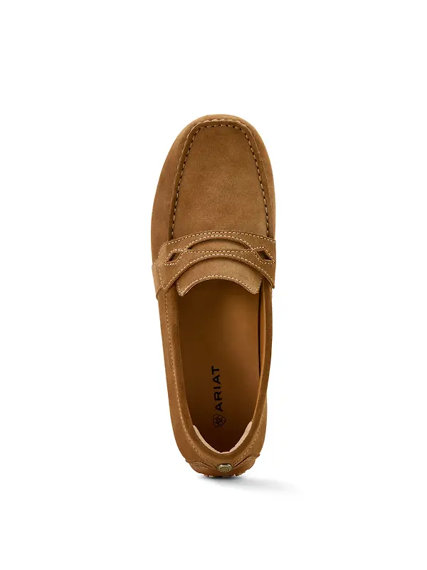 Ariat Women's Selene Driving Shoes - Caramel Suede Image 7