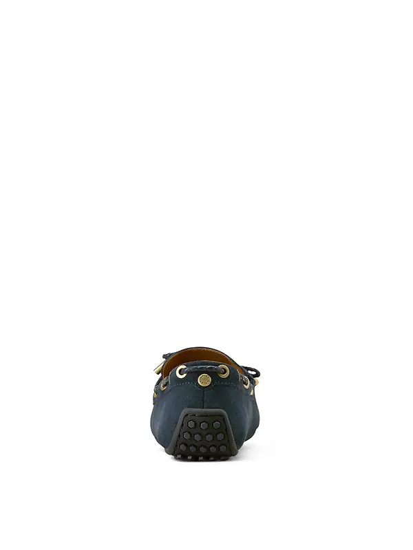 Ariat Women's Margot Driving Moc - Navy Suede Image 4