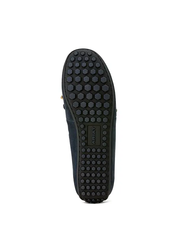Ariat Women's Margot Driving Moc - Navy Suede Image 7