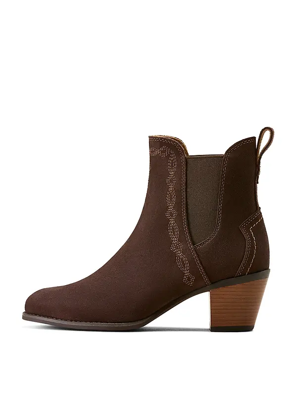 Ariat Women's Demi Boots - Chocolate Suede Image 6