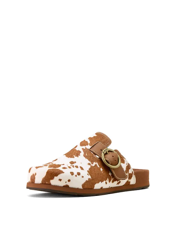 Ariat Women's Country Mules - Cow Hair On Image 2