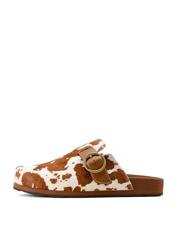 Ariat Women's Country Mules - Cow Hair On Image 6