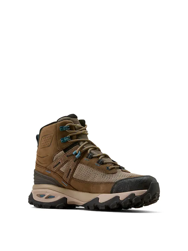 Ariat Women's Traverse Mid Waterproof Hiking Boots - Brown Bark Image 5