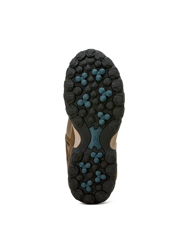 Ariat Women's Traverse Mid Waterproof Hiking Boots - Brown Bark Image 7