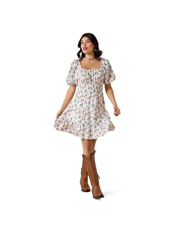 Ariat Women's Juliet Dress - Floral Print Image 3