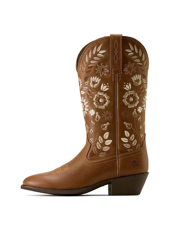 Ariat Women's Heritage Meadow R Toe Western Boots - Toasty Tan Image 6