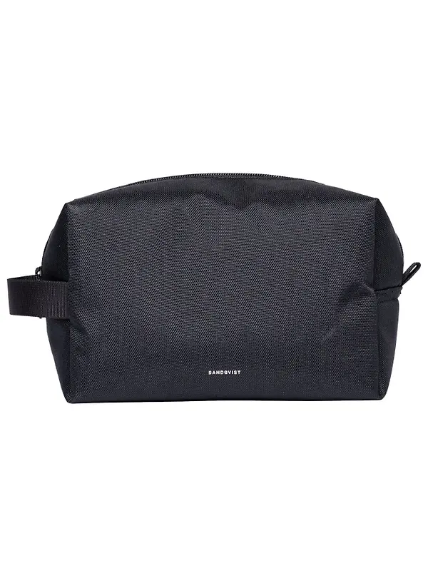 Sandqvist Go Handle Washbag - Black Image 1