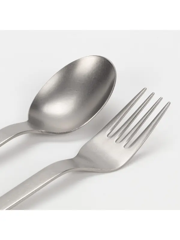 Snow Peak Titanium Fork & Spoon Set Image 6