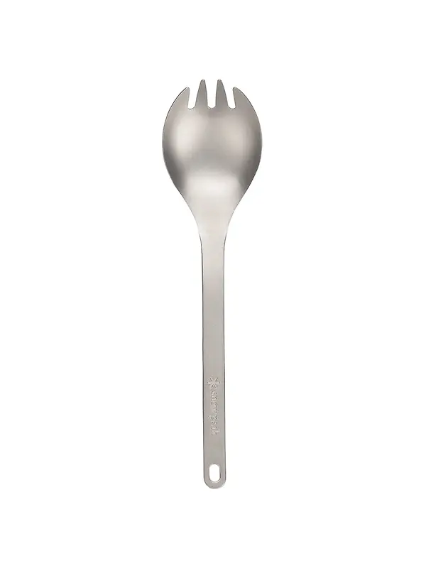 Snow Peak Titanium Spork - Silver Image 1
